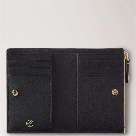 Mulberry Bifold Zipped Wallet Chalk 